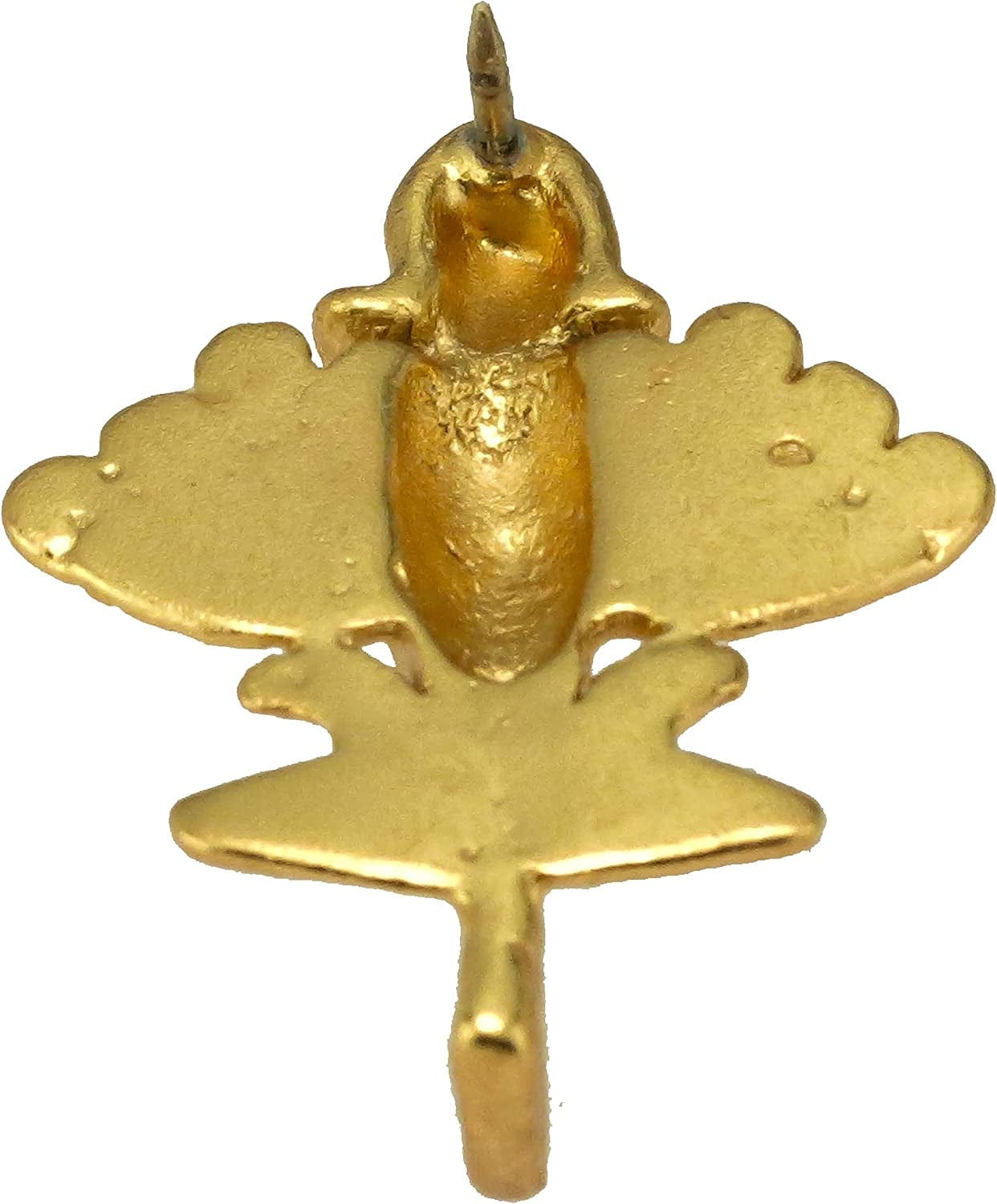 Across the Puddle, Ancient Golden Jet-9 Lapel Pin | 24K GP Golden Flyer | Pre-Columbian Quimbaya Pin Airplane Jet | Ancient Aircraft | Ancient Astronauts | Original Golden Jets Collection