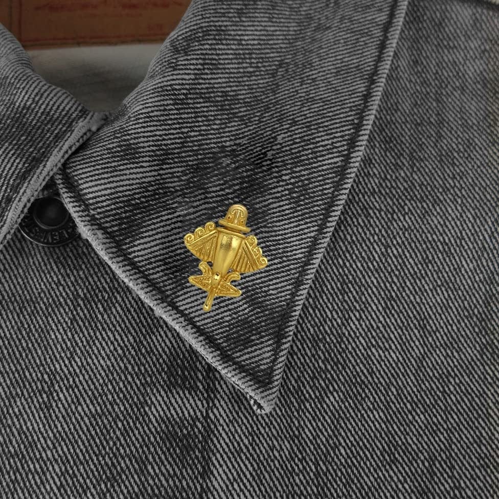 Across the Puddle, Ancient Golden Jet-9 Lapel Pin | 24K GP Golden Flyer | Pre-Columbian Quimbaya Pin Airplane Jet | Ancient Aircraft | Ancient Astronauts | Original Golden Jets Collection