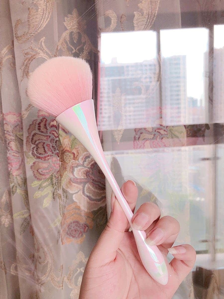 Acrylic Nail Brush Set, Practical Kit for Nail Art, Long Handle Nail Dust Brush + a Ball Styluses Dotting Tool, Fritillary White Health & Beauty > Personal Care > Cosmetics > Cosmetic Tools > Nail Tools ANDUS   