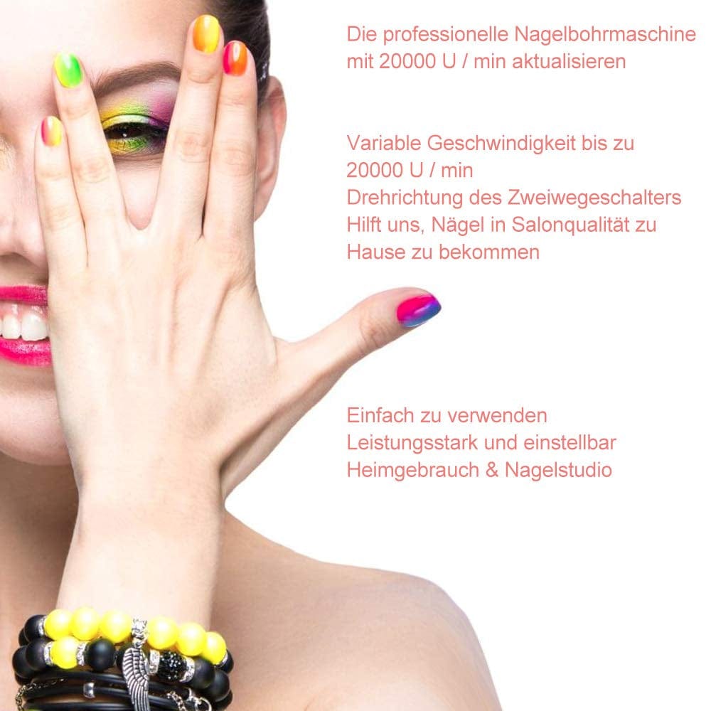 Acrylic Nail Clipper 5 in 1 Kit with Glass Nail File Health & Beauty > Personal Care > Cosmetics > Cosmetic Tools > Nail Tools ALLE˙S   