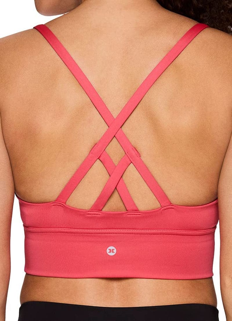 Active Women'S Fashion Strappy Seamless Low Impact Workout Sports Bra