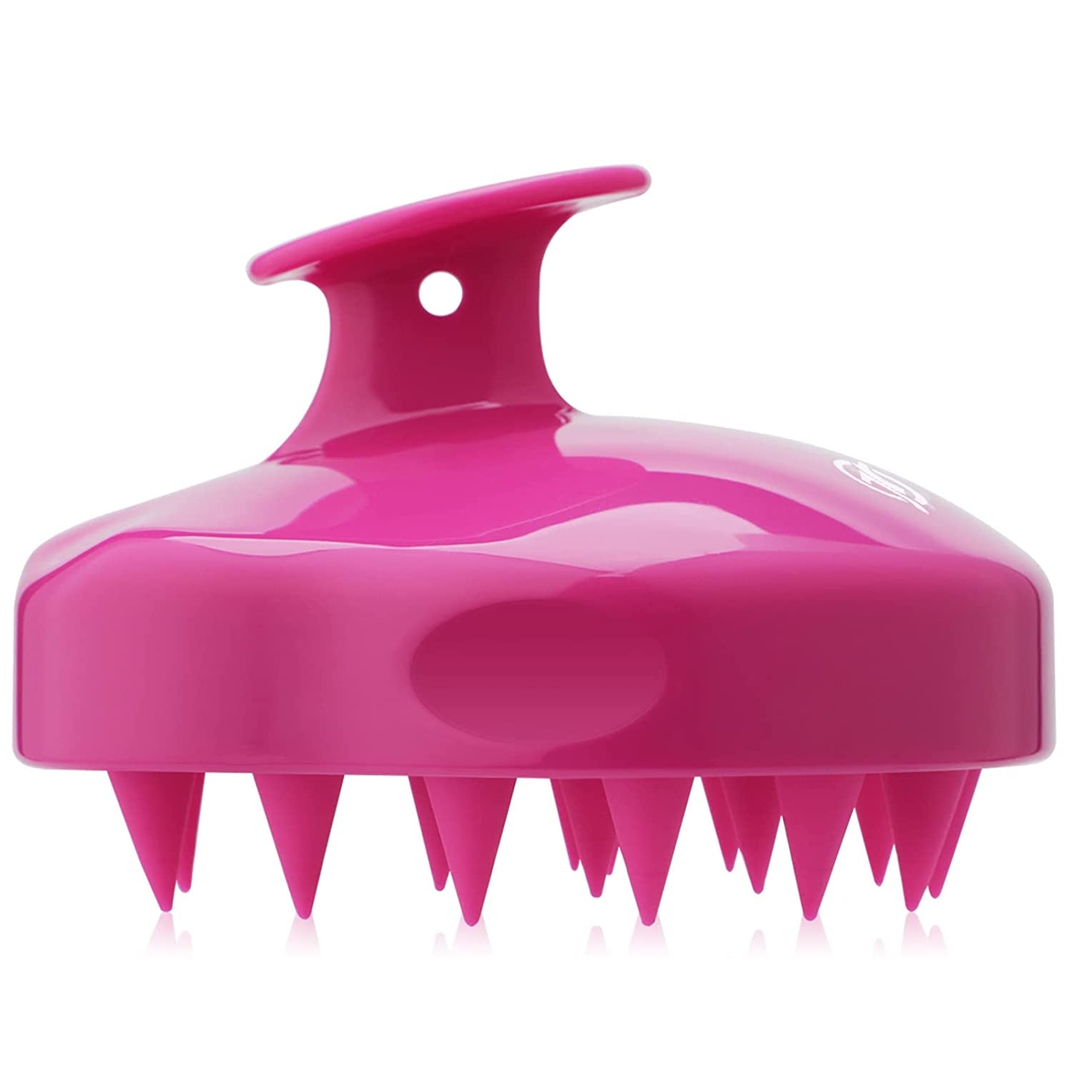 FREATECH Scalp Massager Shampoo Brush with Soft & Flexible Silicone Bristles for Hair Care and Head Relaxation, Ergonomic Scalp Scrubber/Exfoliator for Dandruff Removal and Hair Growth, Black Health & Beauty > Personal Care > Hair Care FREATECH Red  