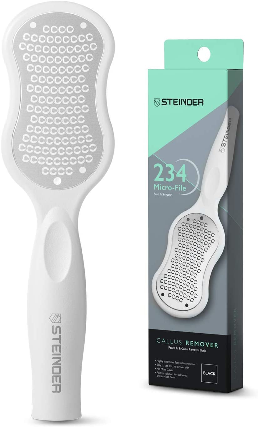 Foot Rasp Foot File and Callus Remover, 234 Foot Care Pedicure Metal Surface Tool, Korean-Made Precise Foot File, Foot File Callus Remover, Foot Scrubber, Foot Grater Health & Beauty > Personal Care > Foot Care STEINDER   