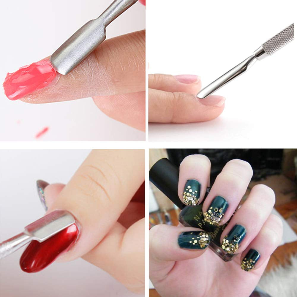 Cosmetic Palette with Mini Ring Palette and Spatula Set Tool 3-Wells Stainless Steel Mixing Makeup Palette Women Cosmetic Palette for Makeup Nail Art Accessories Pack of 3 Health & Beauty > Personal Care > Cosmetics > Cosmetic Tools > Makeup Tools Sumkyle   