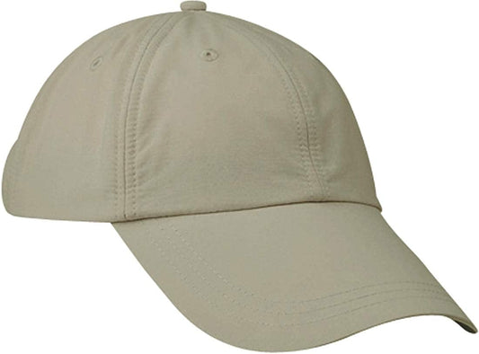 Adam'S Headwear Sunshield Cap with Extra Long Visor and UV 50+ Sun Protection - 6 Colors Apparel & Accessories > Clothing Accessories > Headwear Adam's Headwear Khaki  
