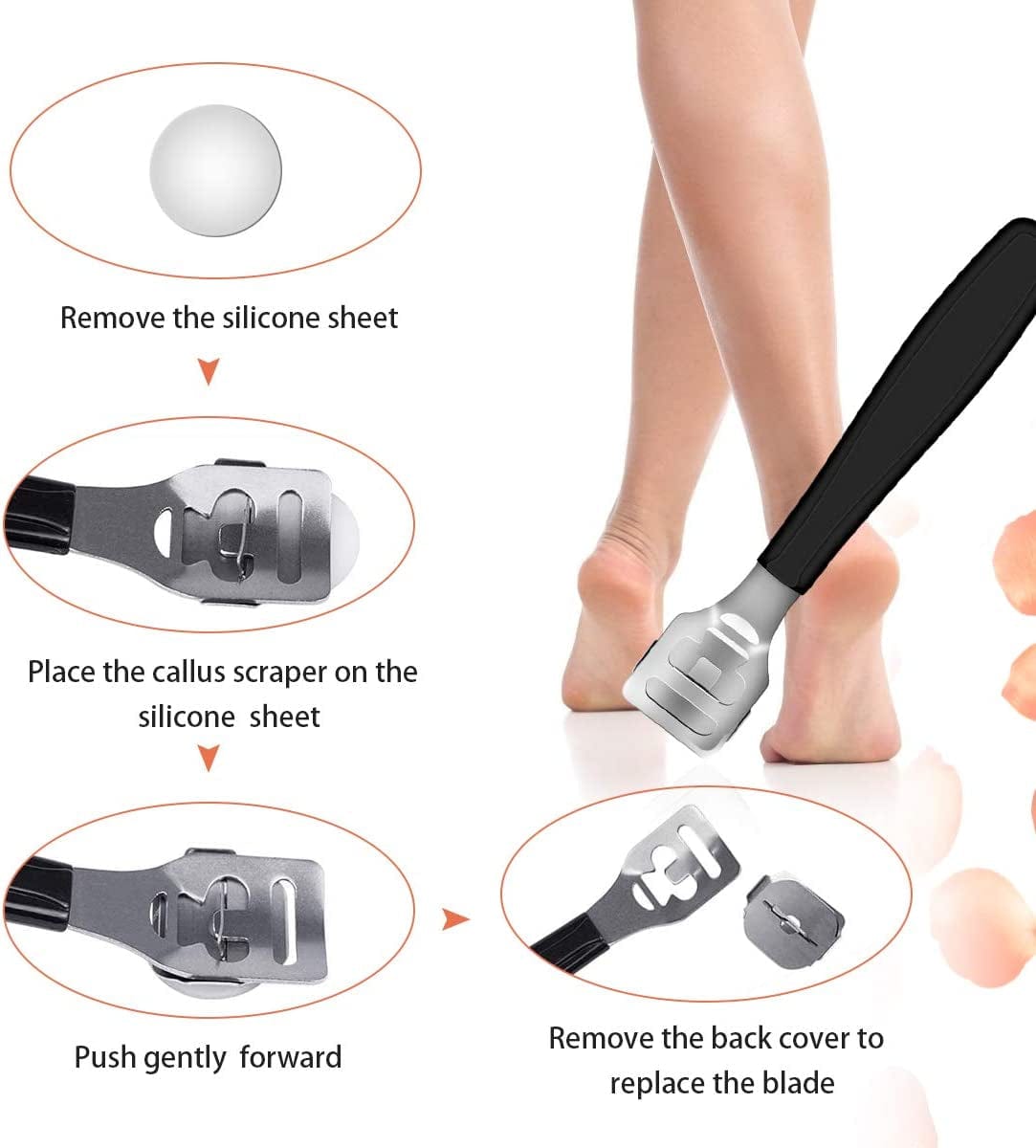 Adampark 23 in 1Pedicure Kit,Professional Pedicure Tools Set for Foot Clean Care,Nail Clippers Foot File Callus Remover Scraper Rasp Care Kits, Cuticle Care Kits for Women, Men, Salon,Home Health & Beauty > Personal Care > Foot Care AdamPark   