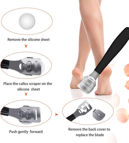 Adampark 23 in 1Pedicure Kit,Professional Pedicure Tools Set for Foot Clean Care,Nail Clippers Foot File Callus Remover Scraper Rasp Care Kits, Cuticle Care Kits for Women, Men, Salon,Home Health & Beauty > Personal Care > Foot Care AdamPark   