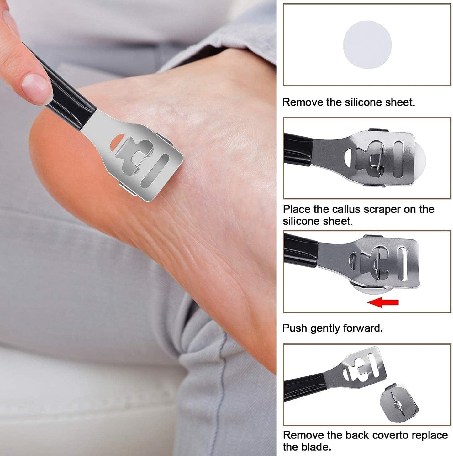 Adamstar 23 in 1 Professional Pedicure Kit for Men Women, Foot Care Pedicure Tools Set, Foot File Callus Remover, Toenail Clipper Foot Scrubber, Foot Rasp Dead Skin Foot Spa Kit at Home, Salon Health & Beauty > Personal Care > Foot Care AdamStar   