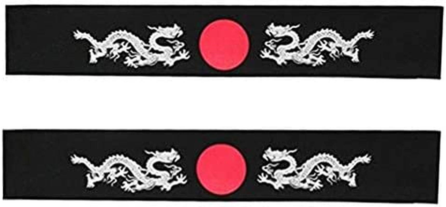 Sunrise Kitchen Supply Tie on Headband Black for Sports/Exercise/Cooking - Ichiban Apparel & Accessories > Clothing Accessories > Bandanas & Headties Sunrise Kitchen Supply Black Dragon  