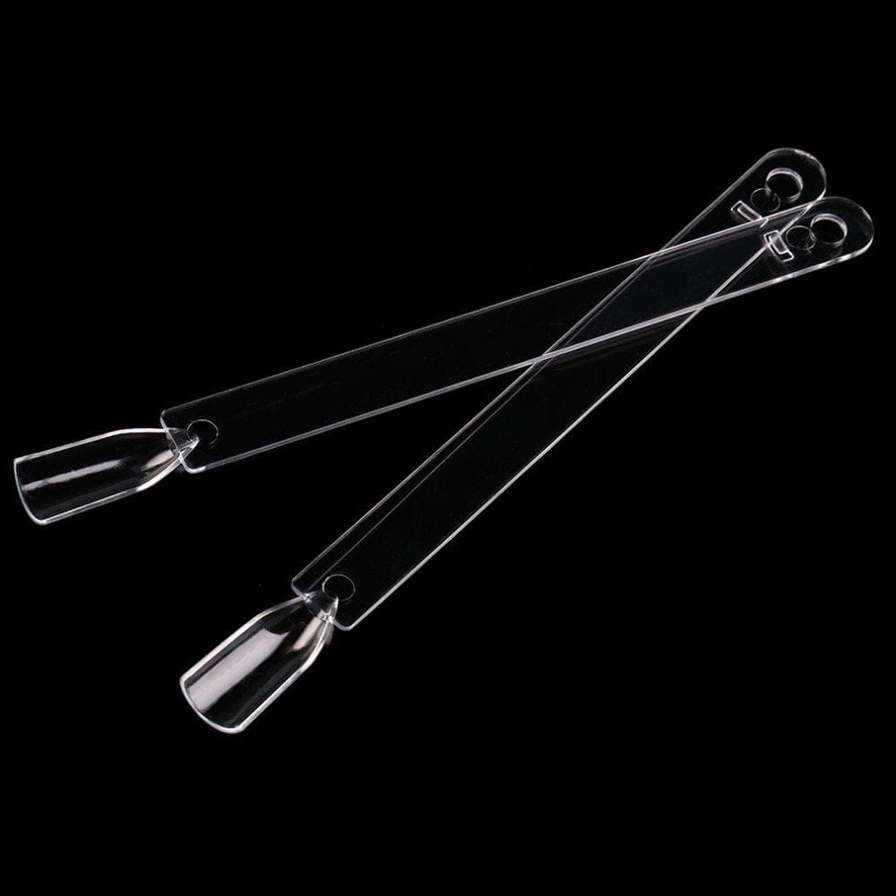 Adecco LLC Fan-Shaped False Fake Nail Art Tips Sticks Polish Gel Salon Display Chart Practice Tool (200 Pack) Health & Beauty > Personal Care > Cosmetics > Cosmetic Tools > Nail Tools Adecco LLC   