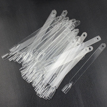 Adecco LLC Fan-Shaped False Fake Nail Art Tips Sticks Polish Gel Salon Display Chart Practice Tool (200 Pack) Health & Beauty > Personal Care > Cosmetics > Cosmetic Tools > Nail Tools Adecco LLC   