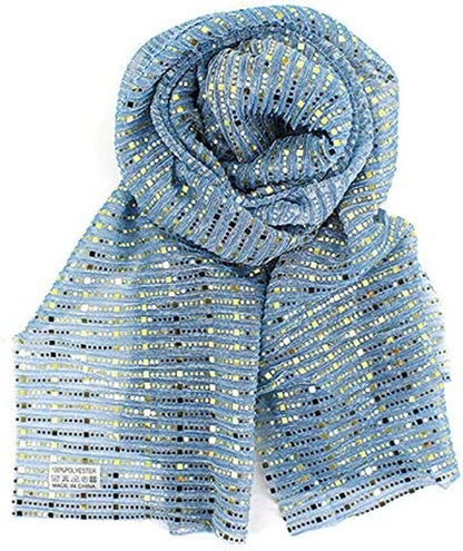 Adela Women Lightweight Scarf Muslim Turban Hijab Cap Long Scarf Wrap Shawl Apparel & Accessories > Clothing Accessories > Scarves & Shawls Adela Boutique   