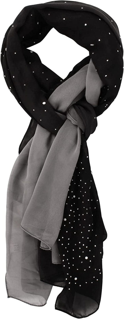 Adela Women Lightweight Scarf Muslim Turban Hijab Cap Long Scarf Wrap Shawl Apparel & Accessories > Clothing Accessories > Scarves & Shawls Adela Boutique Ac- #2  