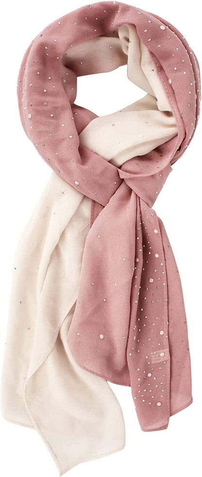 Adela Women Lightweight Scarf Muslim Turban Hijab Cap Long Scarf Wrap Shawl Apparel & Accessories > Clothing Accessories > Scarves & Shawls Adela Boutique Ac- #9  