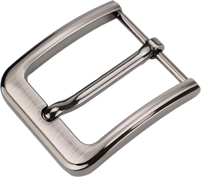 Mcfanbe 1.5 Inches (38-40 Mm) Belt Buckle Single Prong Square Replacement Buckle for Men Women Belt Apparel & Accessories > Clothing Accessories > Belt Buckles McFanBe Grey07  