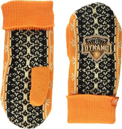 Adidas Fair Isle Mitten Apparel & Accessories > Clothing Accessories > Gloves & Mittens adidas Orange/Black One Size 