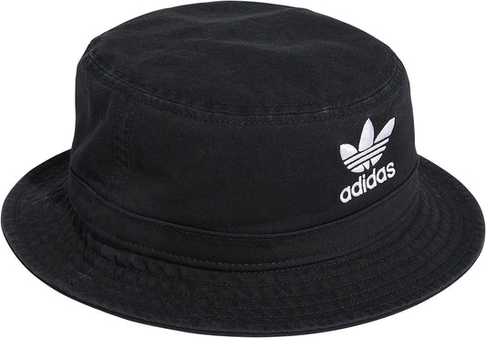 Adidas Originals Originals Washed Bucket Apparel & Accessories > Clothing Accessories > Hats adidas Originals Black/White One Size 