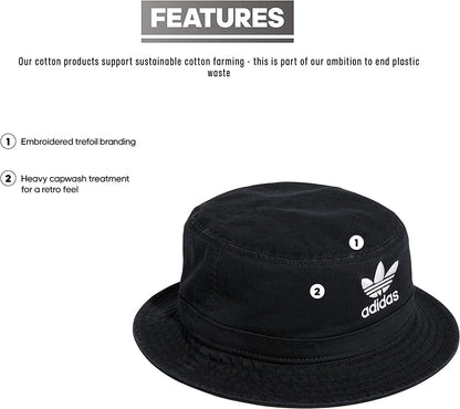 Adidas Originals Originals Washed Bucket Apparel & Accessories > Clothing Accessories > Hats adidas Originals   