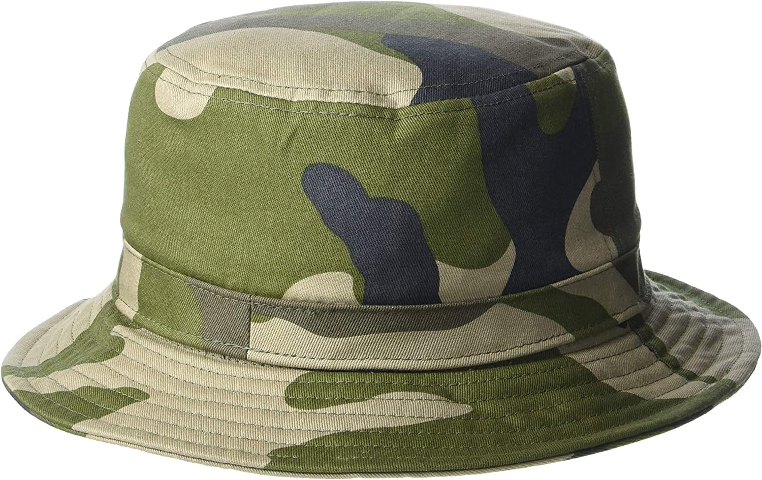 Adidas Originals Washed Bucket Hat, AOP Camo Olive Cargo/White, One Size Apparel & Accessories > Clothing Accessories > Hats adidas Originals   