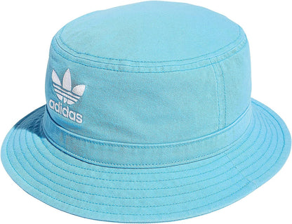 Adidas Originals Women'S Washed Bucket Hat Apparel & Accessories > Clothing Accessories > Hats adidas Sky Rush Blue/White One Size 