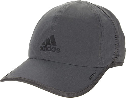 Adidas Superlite 2 Relaxed Adjustable Performance Cap Apparel & Accessories > Clothing Accessories > Hats adidas Grey Six/Black Reflective One Size 