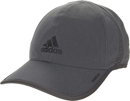 Adidas Superlite 2 Relaxed Adjustable Performance Cap Apparel & Accessories > Clothing Accessories > Hats adidas Grey Six/Black Reflective One Size 