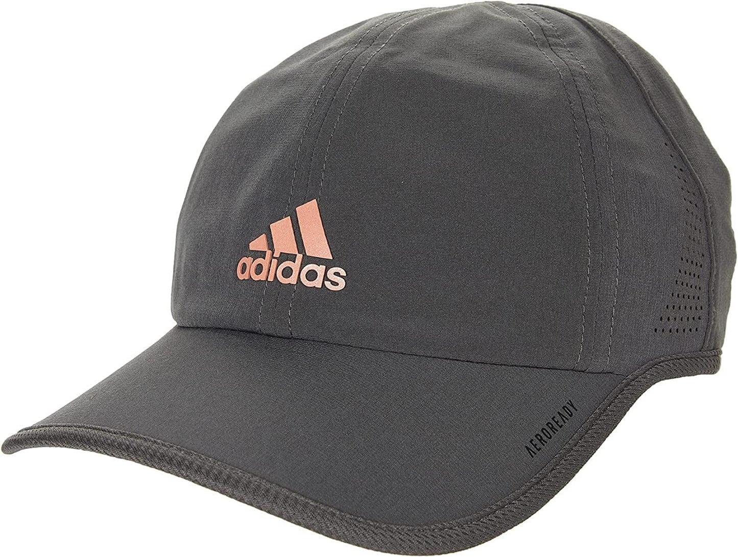 Adidas Superlite 2 Relaxed Adjustable Performance Cap Apparel & Accessories > Clothing Accessories > Hats adidas Grey Six/Rose Gold One Size 