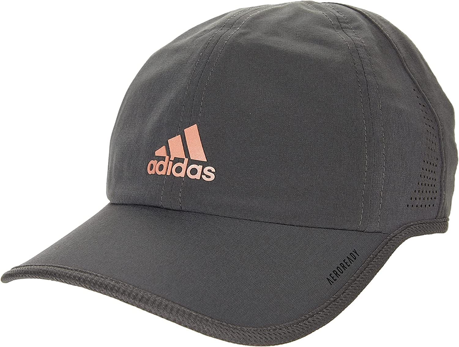 Adidas Superlite 2 Relaxed Adjustable Performance Cap Apparel & Accessories > Clothing Accessories > Hats adidas Grey Six/Rose Gold One Size 