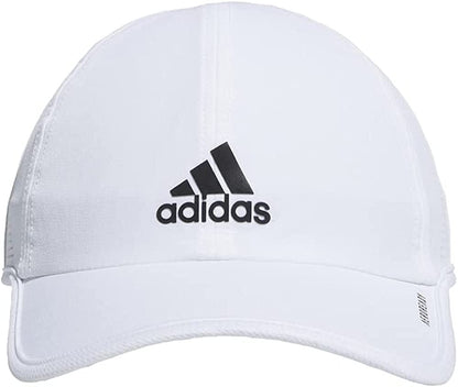 Adidas Superlite 2 Relaxed Adjustable Performance Cap Apparel & Accessories > Clothing Accessories > Hats adidas White/Black Reflective One Size 