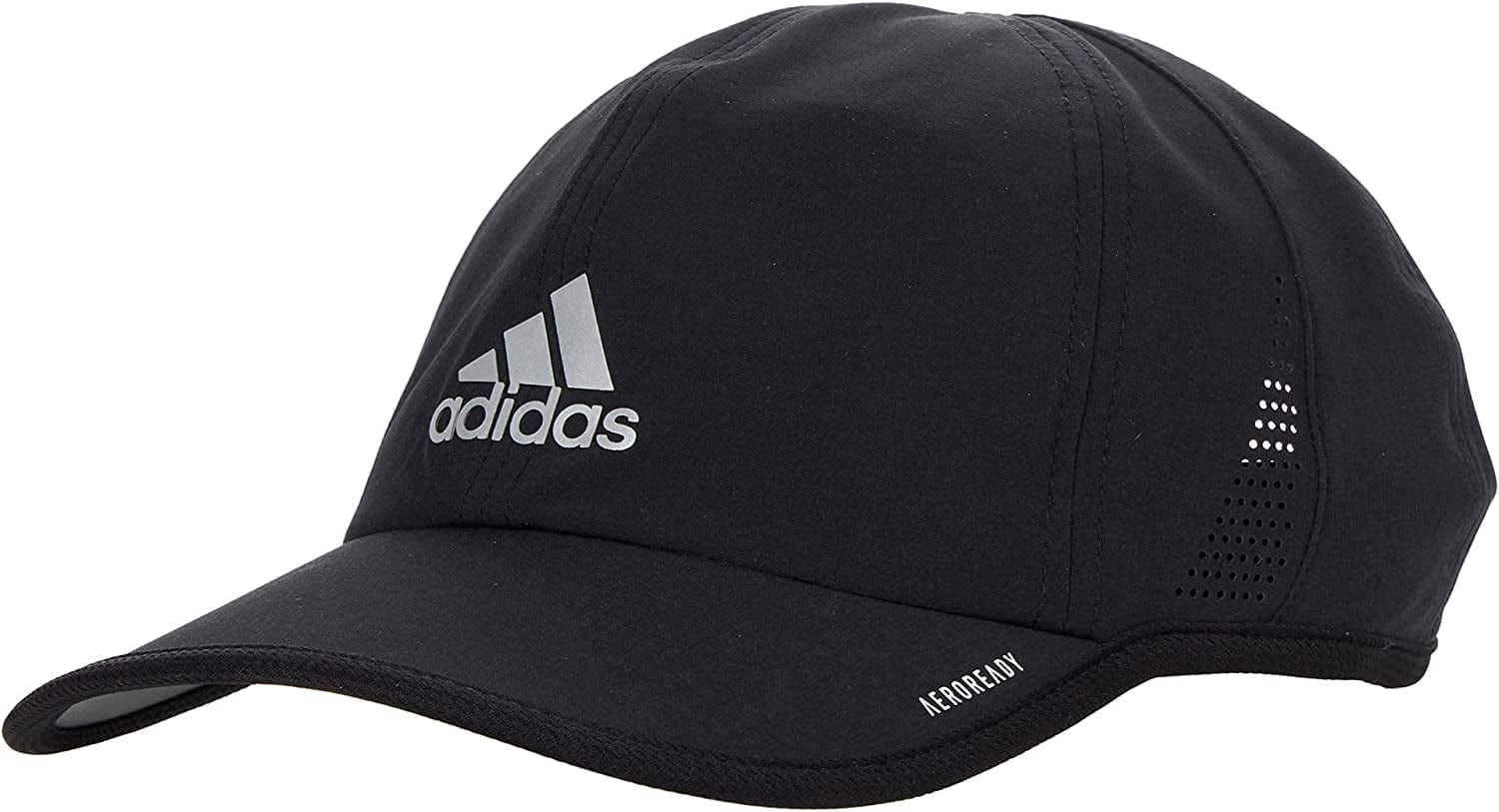 Adidas Superlite 2 Relaxed Adjustable Performance Cap Apparel & Accessories > Clothing Accessories > Hats adidas Black/Silver/Reflective One Size 