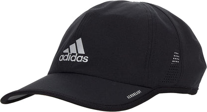 Adidas Superlite 2 Relaxed Adjustable Performance Cap Apparel & Accessories > Clothing Accessories > Hats adidas Black/Silver/Reflective One Size 