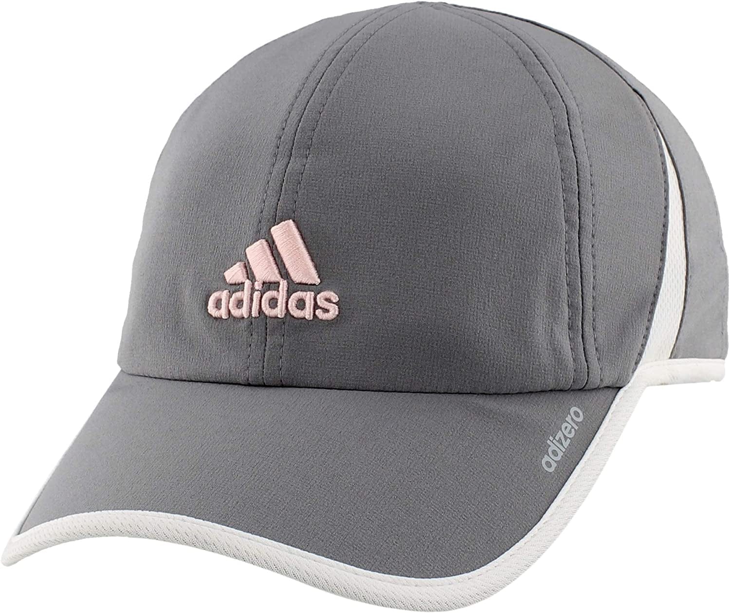 Adidas Women'S Adizero Ii Cap Apparel & Accessories > Clothing Accessories > Hats adidas Grey/White/Hawthorne Pink  