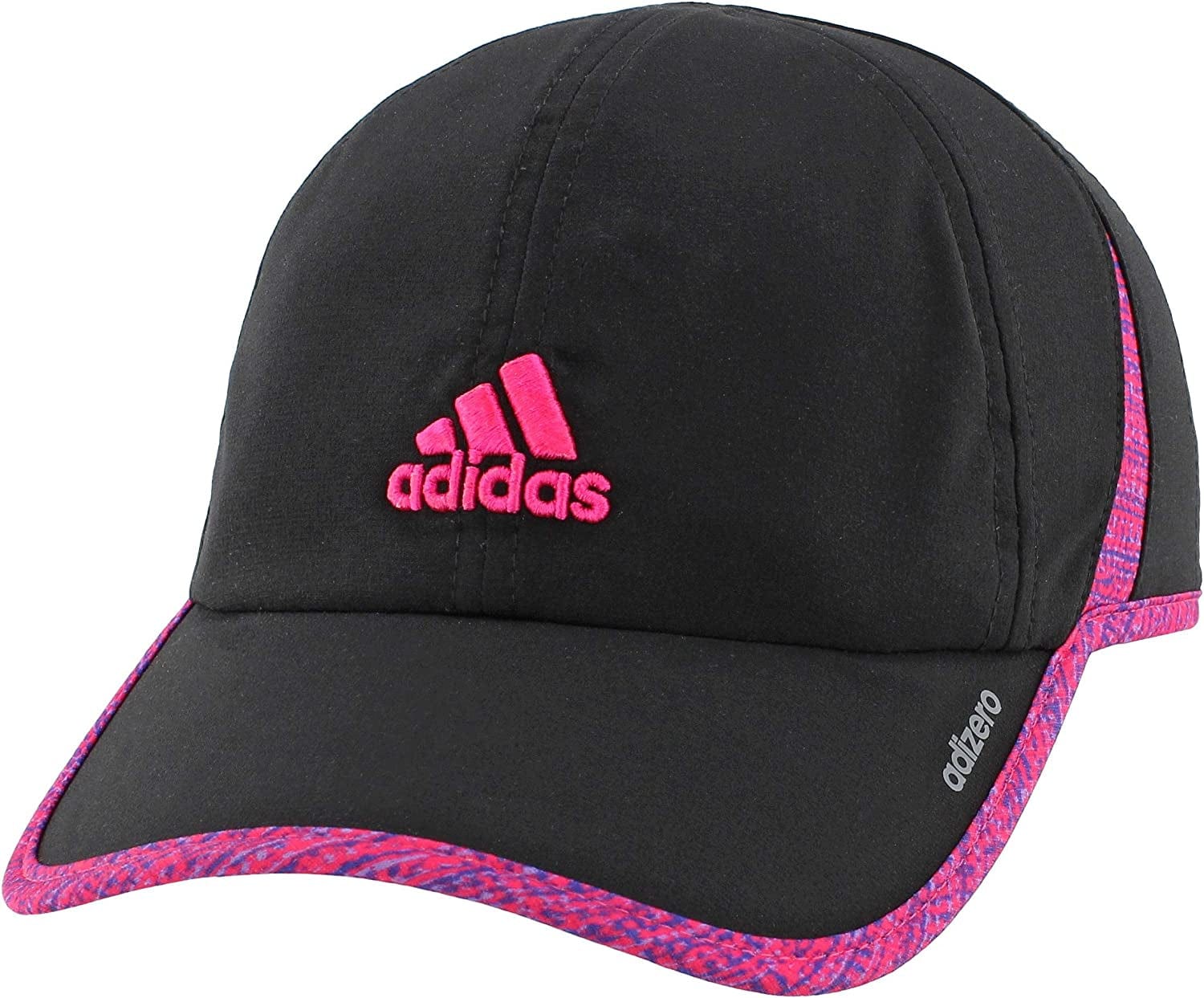 Adidas Women'S Adizero Ii Cap Apparel & Accessories > Clothing Accessories > Hats adidas Black/ Deepest Space Multi Jawbreaker Print  