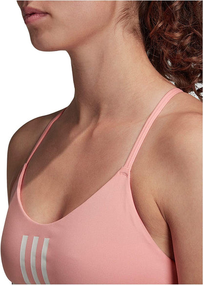 Adidas Women'S All Me 3-Stripes Mesh Bra