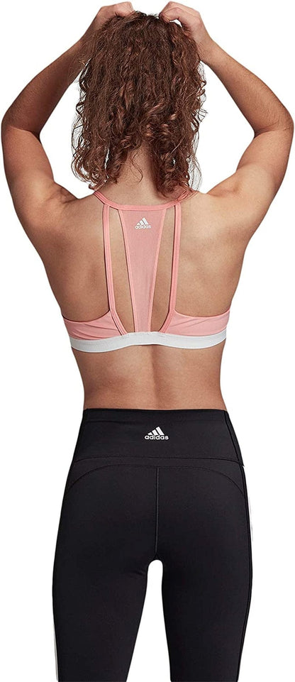 Adidas Women'S All Me 3-Stripes Mesh Bra