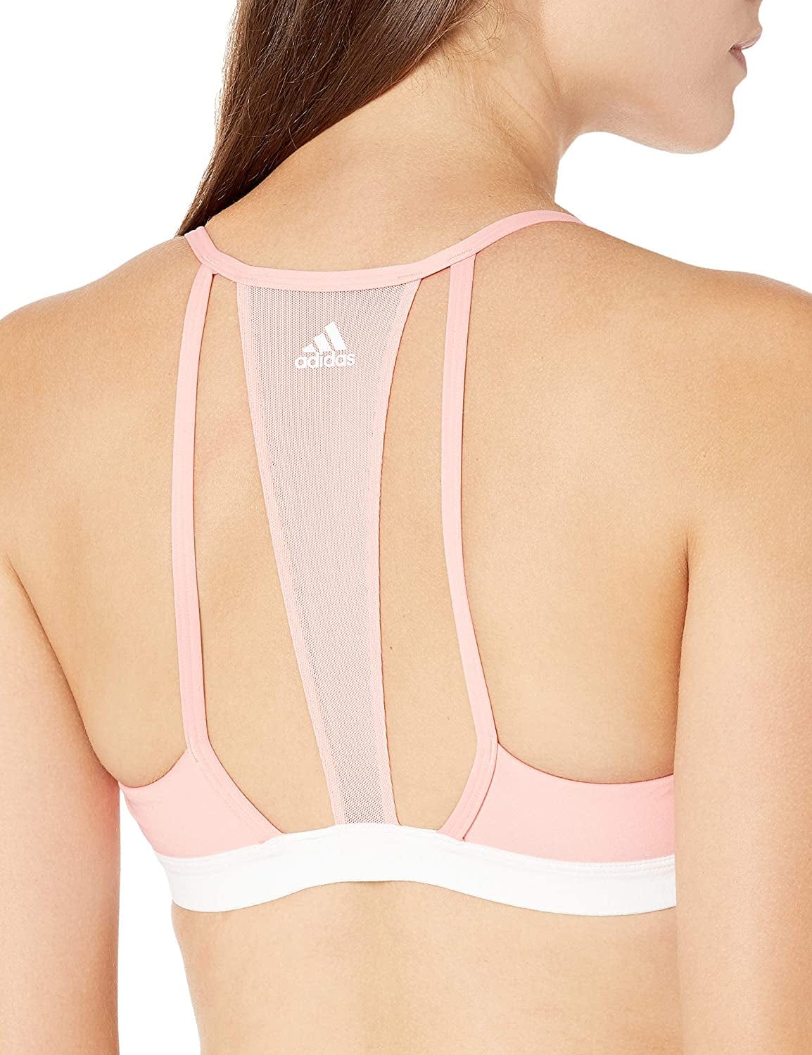 Adidas Women'S All Me 3-Stripes Mesh Bra