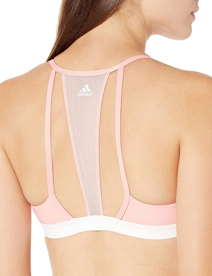 Adidas Women'S All Me 3-Stripes Mesh Bra