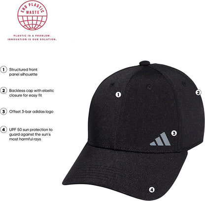 Adidas Women'S Backless Ponytail Hat Adjustable Fit Baseball Cap Apparel & Accessories > Clothing Accessories > Hats adidas   