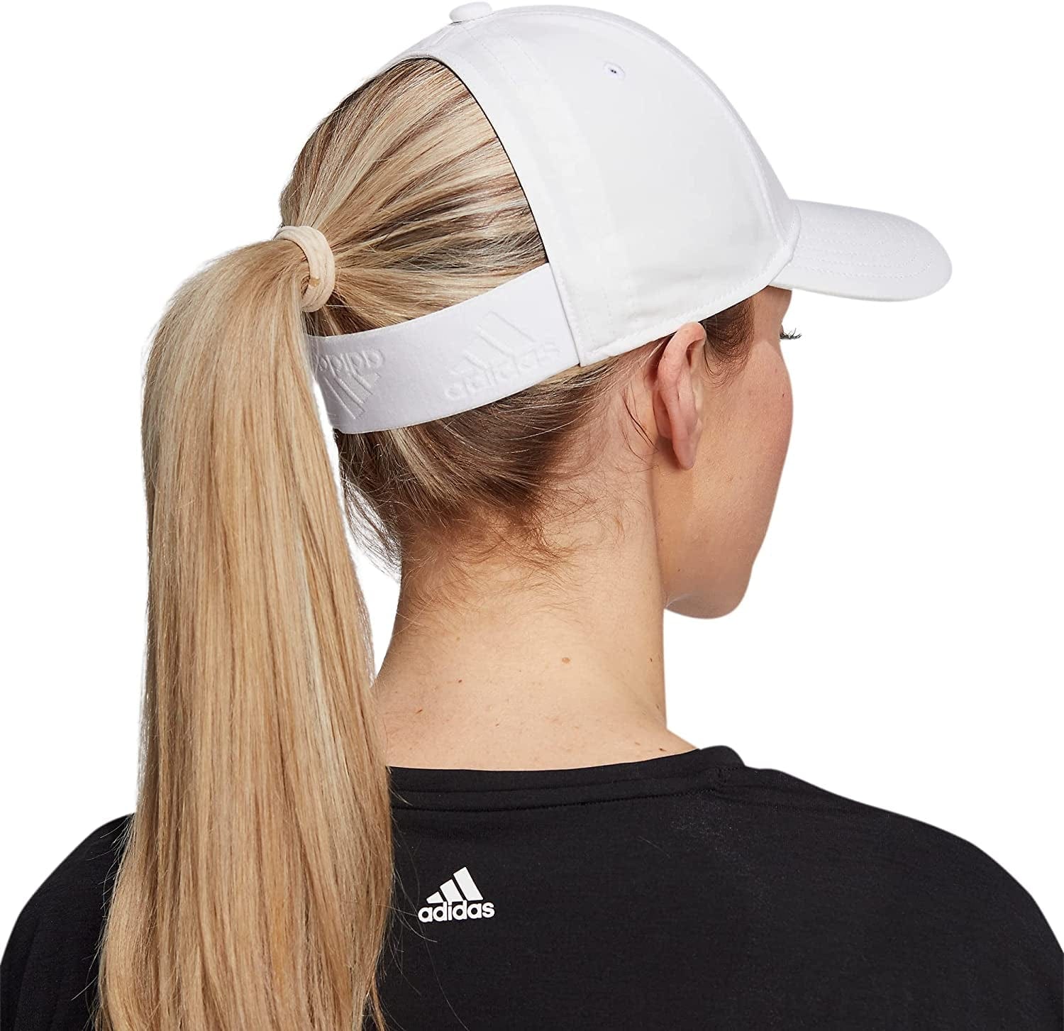 Adidas Women'S Backless Ponytail Hat Adjustable Fit Baseball Cap Apparel & Accessories > Clothing Accessories > Hats adidas   