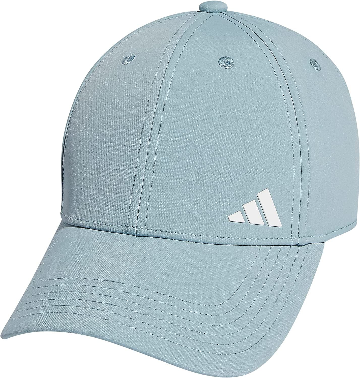 Adidas Women'S Backless Ponytail Hat Adjustable Fit Baseball Cap Apparel & Accessories > Clothing Accessories > Hats adidas Magic Grey/White One Size 