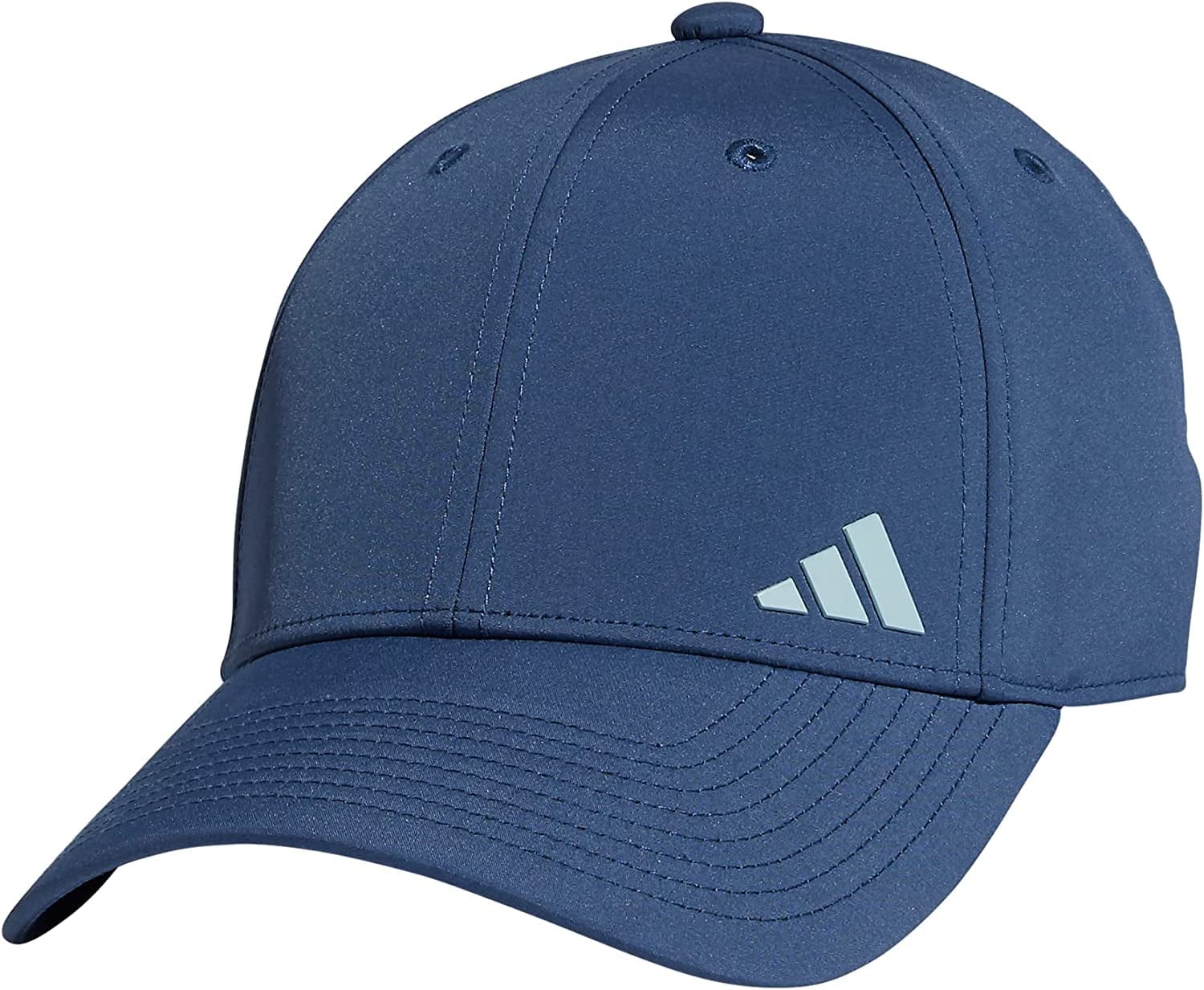 Adidas Women'S Backless Ponytail Hat Adjustable Fit Baseball Cap Apparel & Accessories > Clothing Accessories > Hats adidas Wonder Steel Blue/Almost Blue One Size 