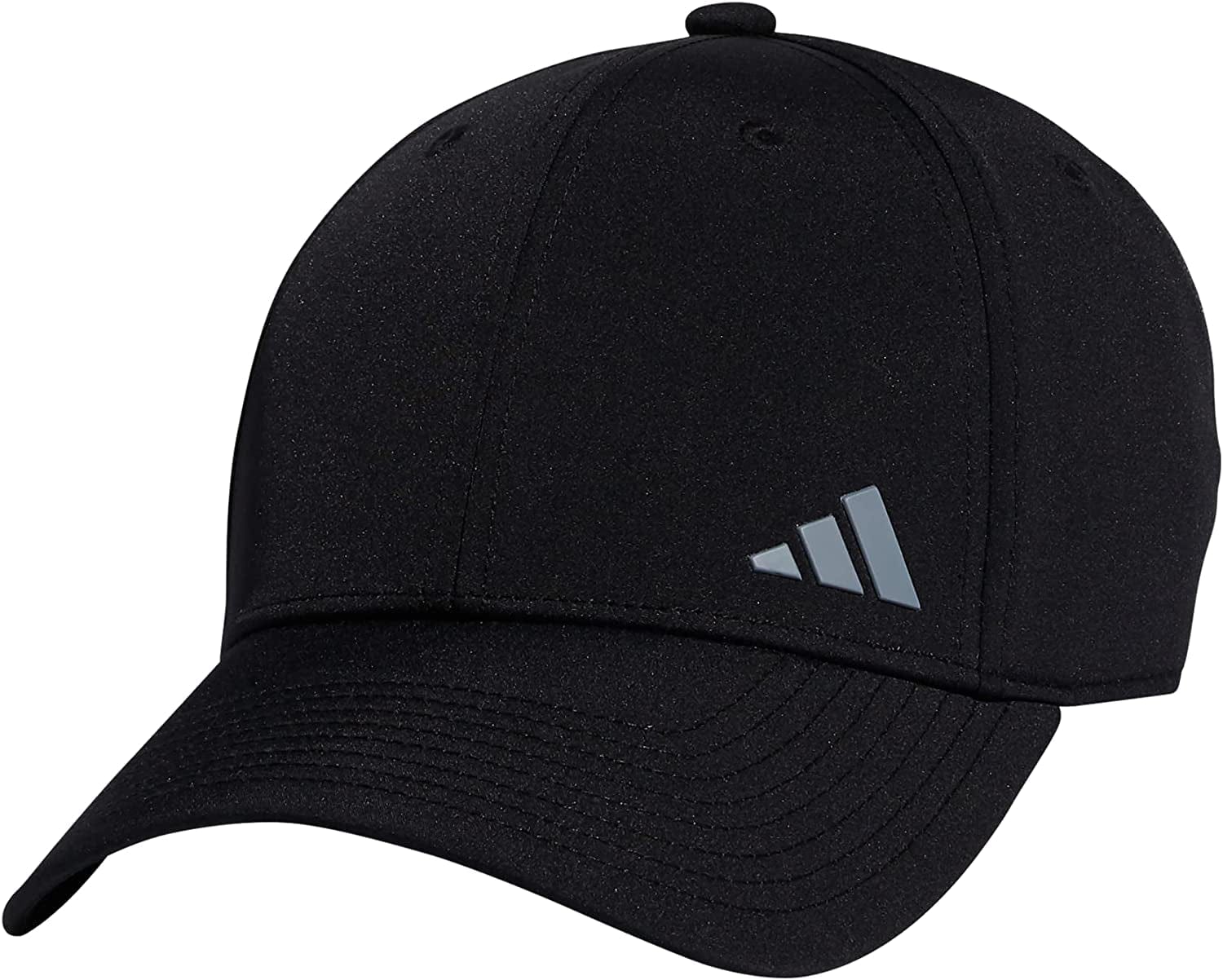Adidas Women'S Backless Ponytail Hat Adjustable Fit Baseball Cap Apparel & Accessories > Clothing Accessories > Hats adidas Black/Black/Grey One Size 