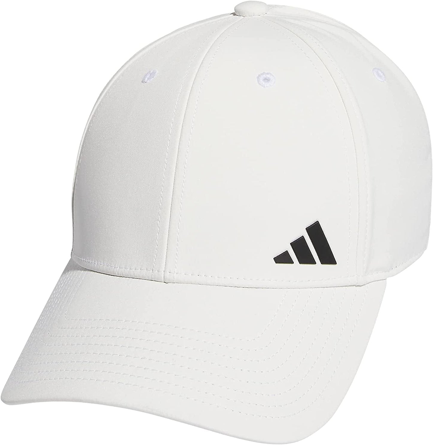 Adidas Women'S Backless Ponytail Hat Adjustable Fit Baseball Cap Apparel & Accessories > Clothing Accessories > Hats adidas Non Dyed White/Light Onix Grey One Size 