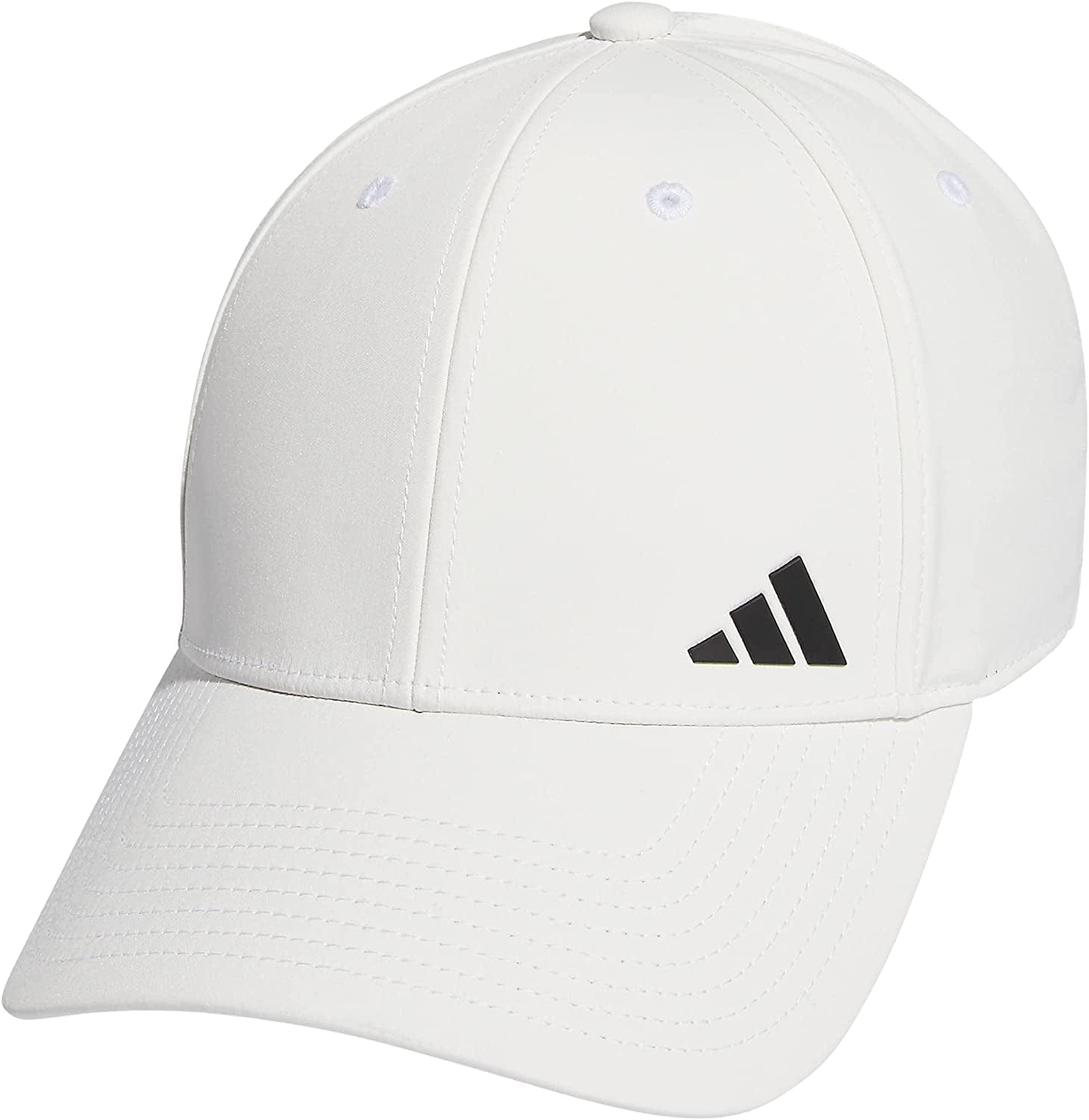 Adidas Women'S Backless Ponytail Hat Adjustable Fit Baseball Cap Apparel & Accessories > Clothing Accessories > Hats adidas Non Dyed White/Light Onix Grey One Size 