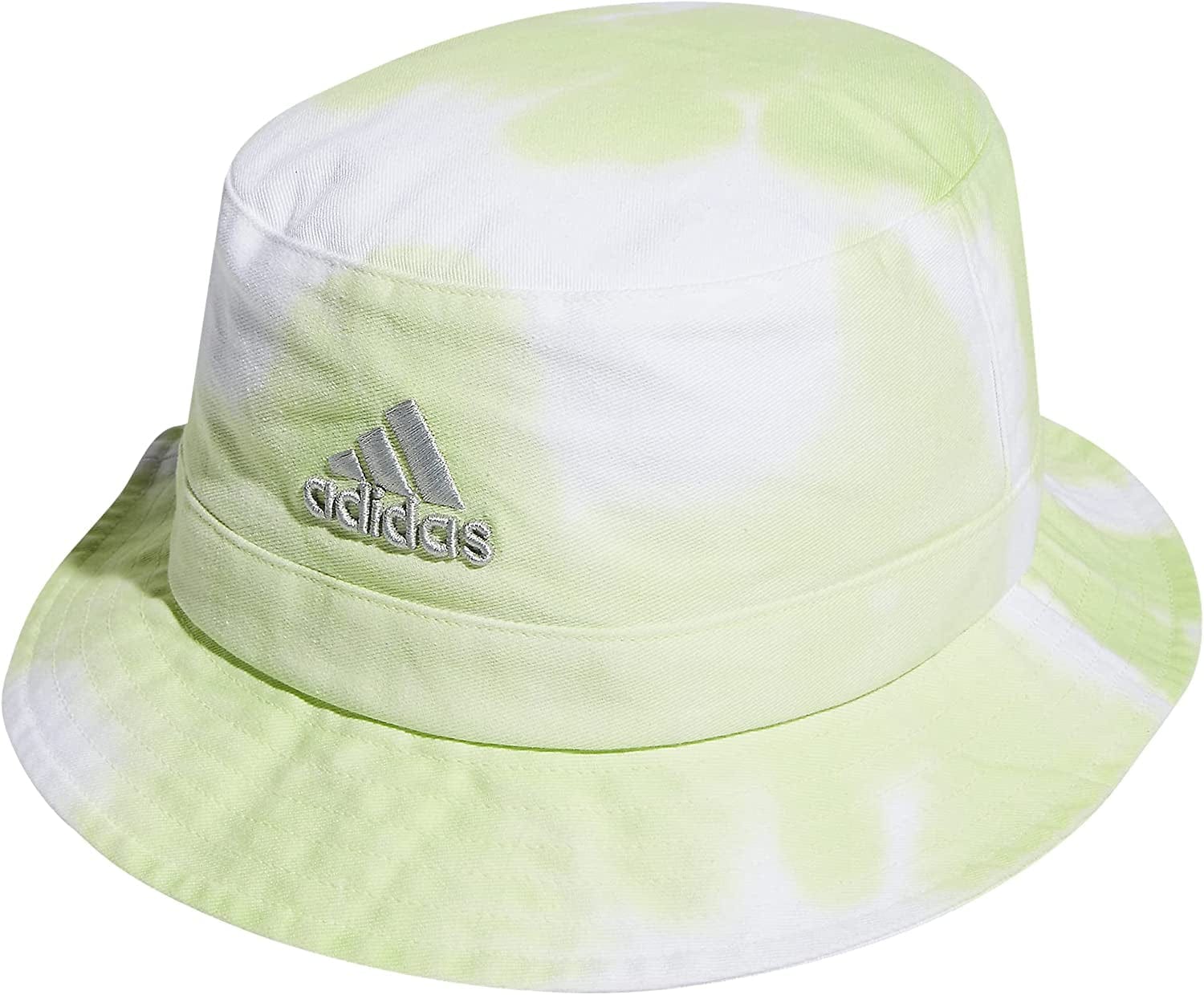 Adidas Women'S Color Wash Bucket Hat Apparel & Accessories > Clothing Accessories > Hats adidas Almost Lime Green/Pulse Lime Green/Clear Onix Grey One Size 