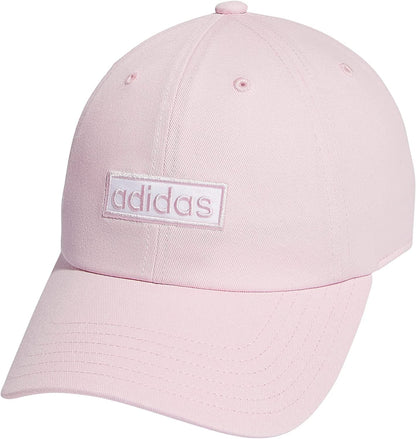 Adidas Women'S Contender Relaxed Adjustable Cap Apparel & Accessories > Clothing Accessories > Hats adidas Clear Pink/White One Size 