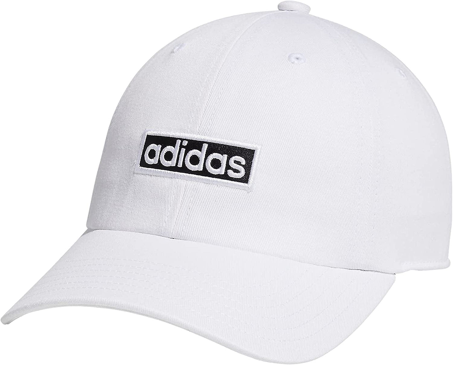 Adidas Women'S Contender Relaxed Adjustable Cap Apparel & Accessories > Clothing Accessories > Hats adidas White/Black One Size 