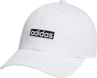 Adidas Women'S Contender Relaxed Adjustable Cap Apparel & Accessories > Clothing Accessories > Hats adidas White/Black One Size 