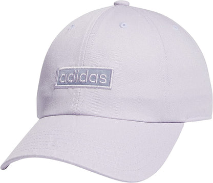 Adidas Women'S Contender Relaxed Adjustable Cap Apparel & Accessories > Clothing Accessories > Hats adidas Silver Dawn Grey/Silver Violet Purple One Size 