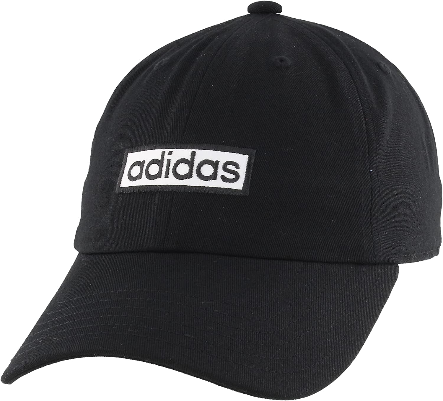 Adidas Women'S Contender Relaxed Adjustable Cap Apparel & Accessories > Clothing Accessories > Hats adidas Black/White One Size 
